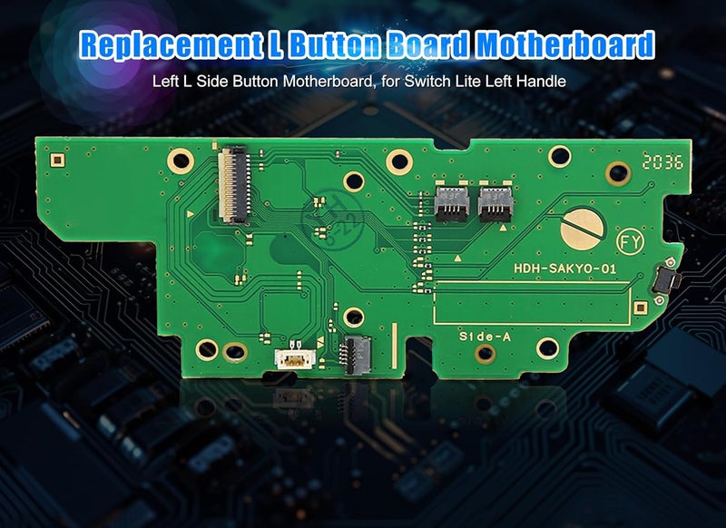 Pomya Left L Side Motherboard, for Lite Left Handle, PCB Material L Side Board, Replacement Professional Game Console Key Board Part [video game] - Image 2